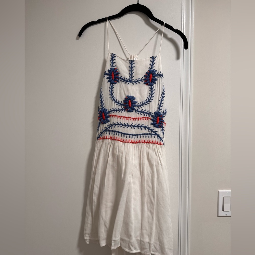 Piper Sumatra Embroidered Mini Dress